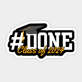 Class of 2024 Graduation Gifts for Him Family Women Sticker